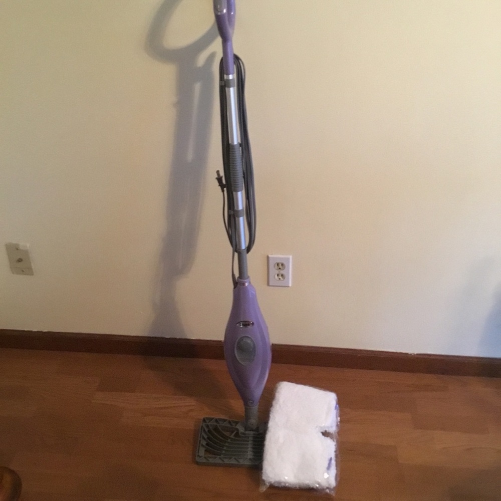 Purple Steam Mop with Pad